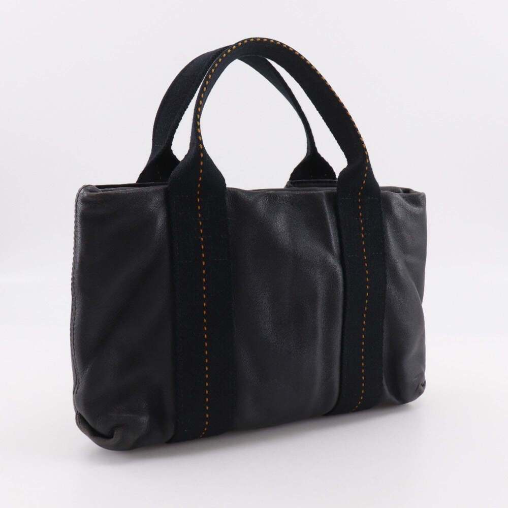 Hermes HERMES Caravan Horizontal PM Handbag Veau Derma Black Zipper Women's - Picture 3 of 16